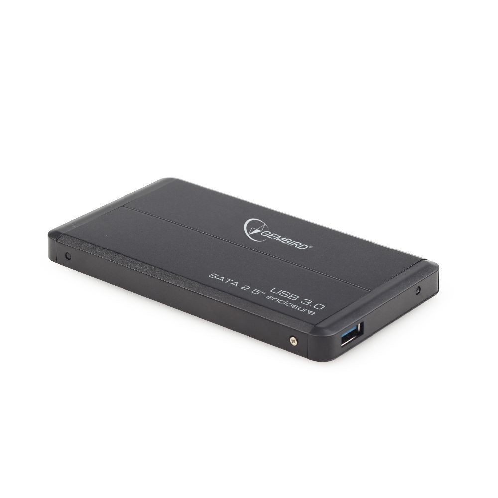 Gembird EE2-U3S-2, zewnętrzna obudowa na dysk 2.5" USB 3.0 aluminiowa czarna