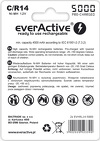 Miniatura zdjęcia: everActive R14/C Ni-MH 5000mAh EVHRL14-5000