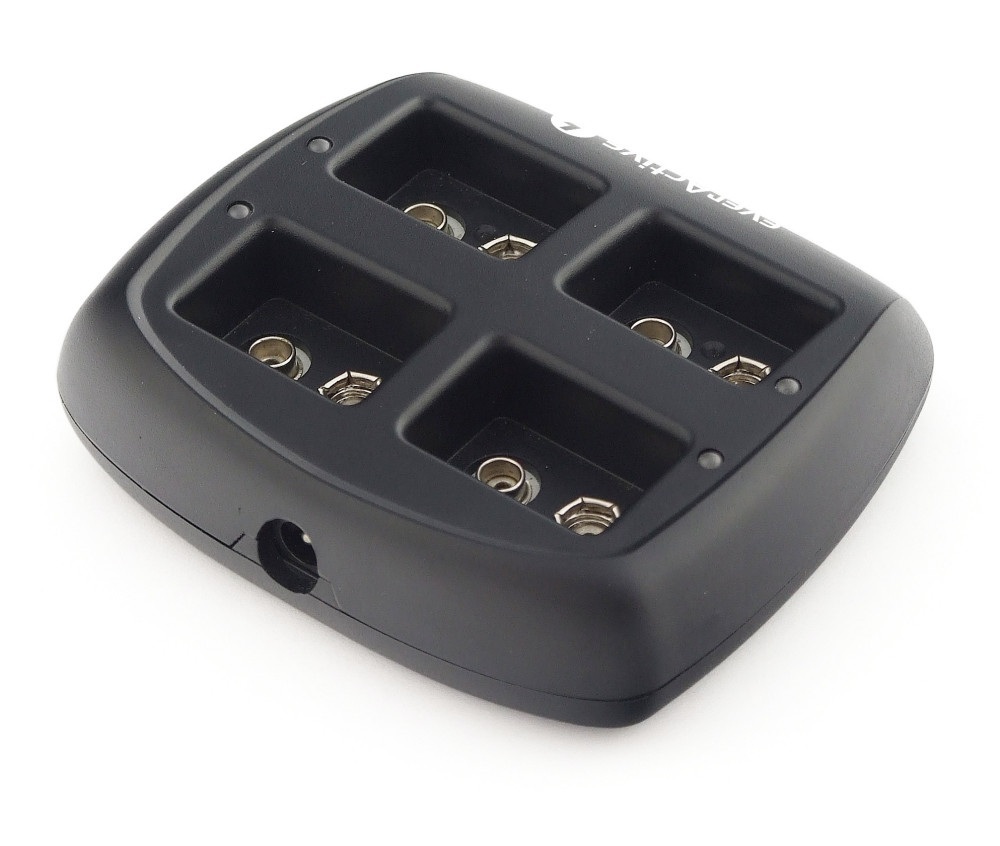 Ładowarka akumulatorków Ni-MH 4 niezależne kanały ładowania everActive NC-109 Ładowarka akumulatorków Ni-MH 4 niezależne kanały ładowania everActive NC-109