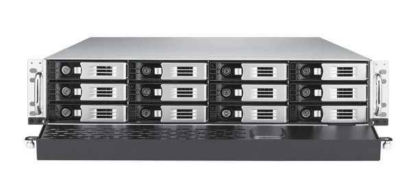 Serwer plików Thecus W1200, 2U, 12-bay, Intel Xeon E3-1225 3.1GHz, 8GB DDR3 SDRAM, USB 2.0 x6. USB 3.0 host port x2. HDMIx 1