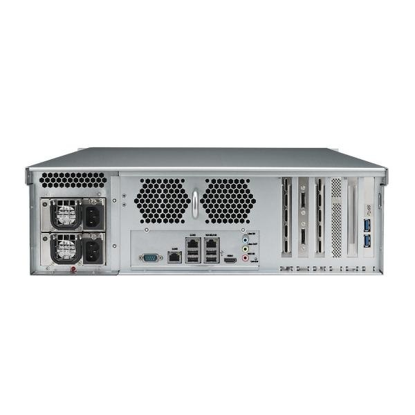 Zdjęcie produktu: Serwer plików Thecus W16000, 3U, 16-bay, Intel Xeon E3-1225 3.1GHz, 8GB DDR3 SDRAM, USB 2.0 x6. USB 3.0 host port x2. HDMIx 1