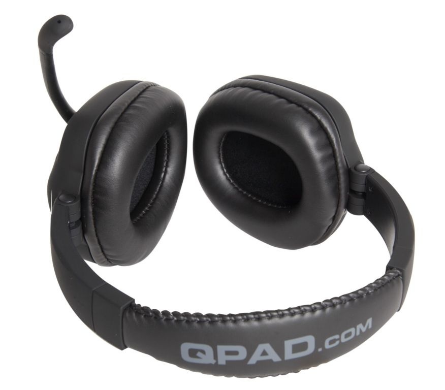 QPAD GH-10 - zestaw słuchawkowy dla graczy PREMIUM HiFi GH-10 Kolor czarny
