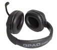 QPAD GH-10 - zestaw słuchawkowy dla graczy PREMIUM HiFi GH-10 Kolor czarny