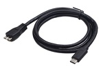 Miniatura zdjęcia: Gembird CCP-USB2-AMCM-10 kabel USB Type-C (M)-AM 2.0 3m Czarny