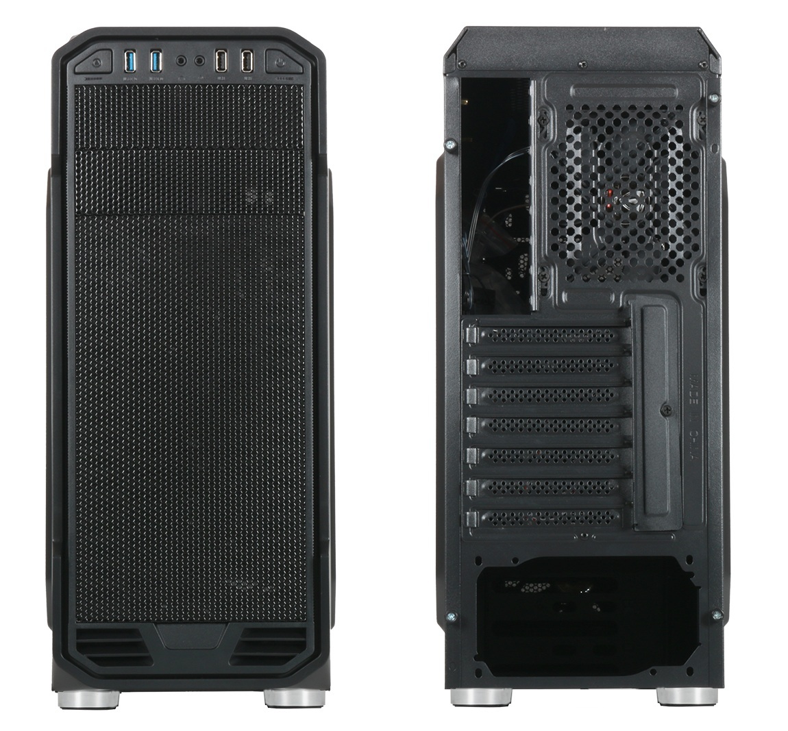 Obudowa do komputera Cyclone Rage R60 Pure Black Obudowa do komputera Cyclone Rage R60 Pure Black