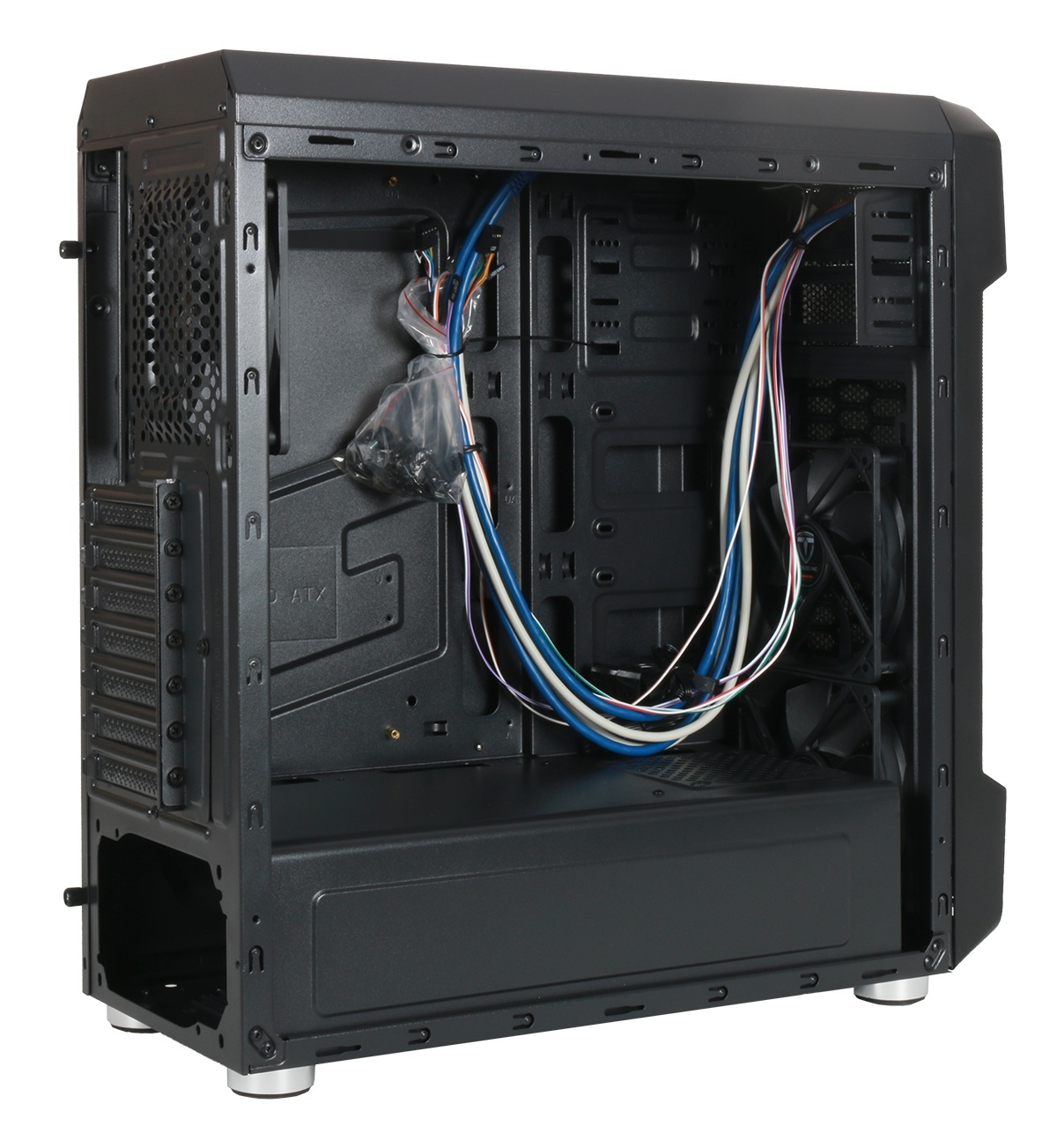 Obudowa do komputera Cyclone Rage R60 Pure Black Obudowa do komputera Cyclone Rage R60 Pure Black