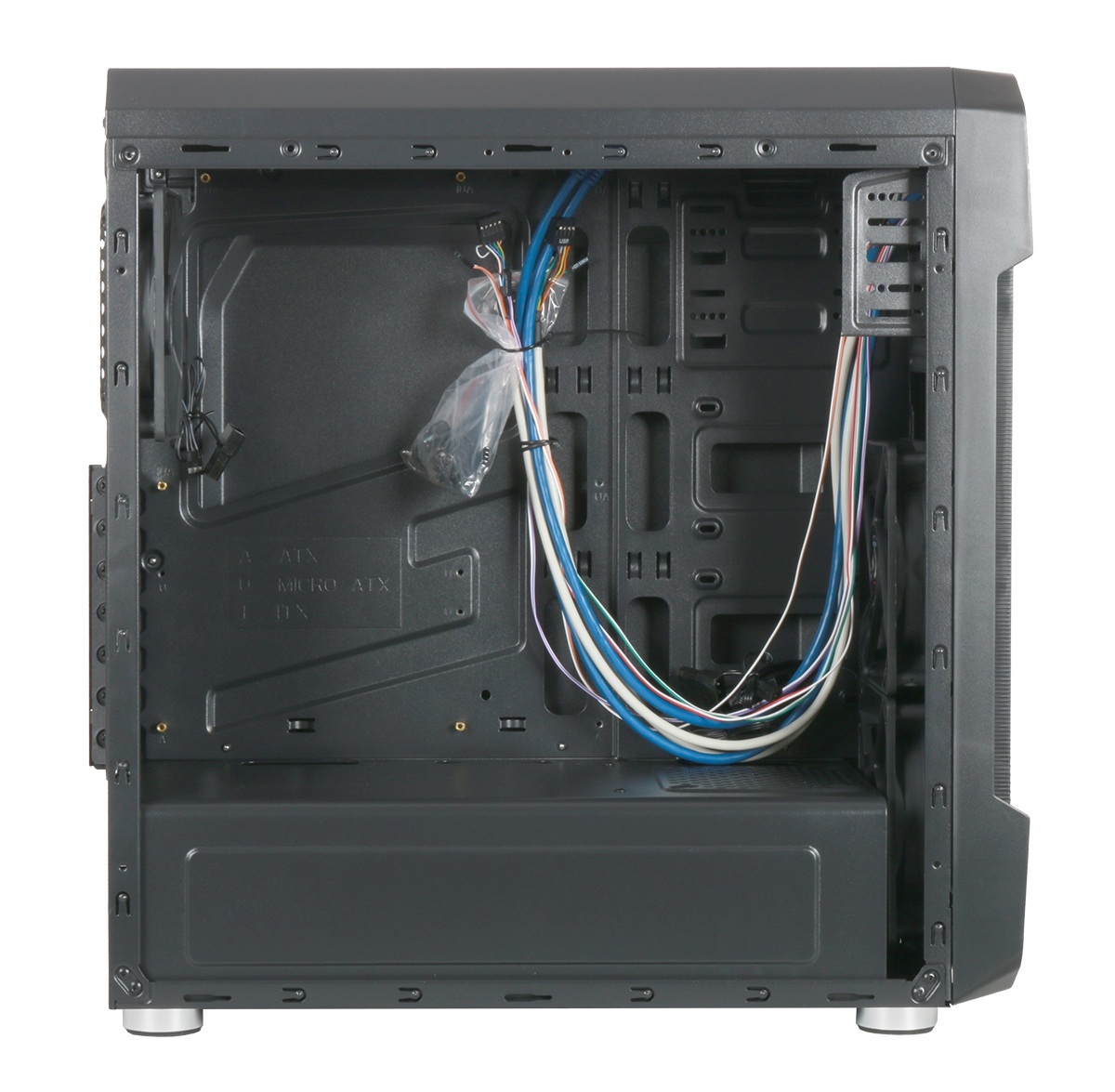 Obudowa do komputera Cyclone Rage R60 Pure Black Obudowa do komputera Cyclone Rage R60 Pure Black