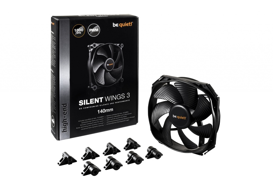 Zdjęcie produktu: Wentylator be quiet! Silent Wings 3 140mm PWM (BL067)