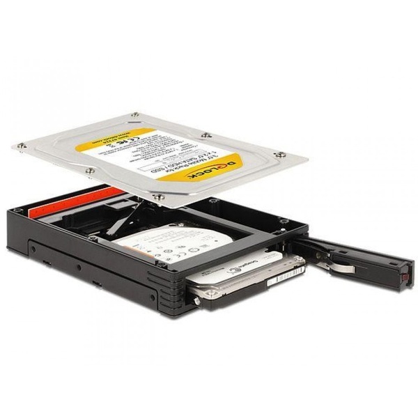 Zdjęcie produktu: Delock 47224, kieszeń wewnętrzna 3.5" SATA na dysk HDD / SSD 2.5"