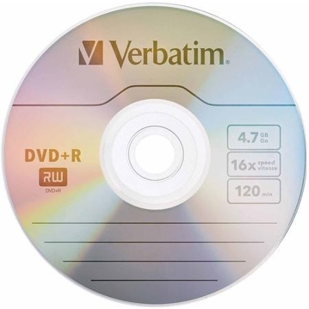 Verbatim DVD+R 4,7GB x16 Koperta Verbatim DVD+R 4,7GB x16 Koperta