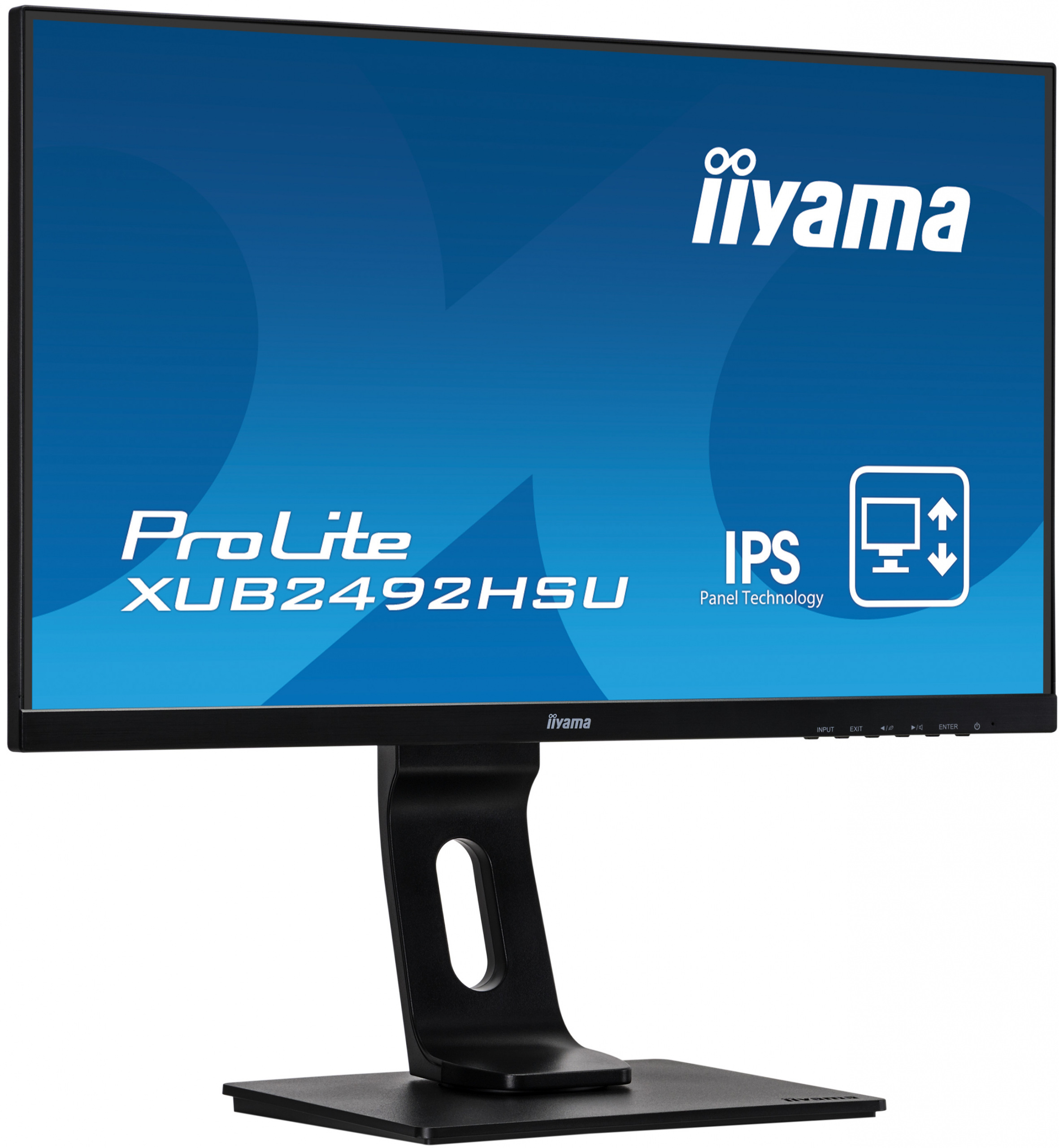 iiyama ProLite XUB2492HSU-B1 24" FHD IPS 60Hz 4ms PIVOT - z gwarancją iiyama 3 lata - zero martwych pikseli 30 dni