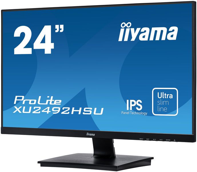 Zdjęcie produktu: iiyama ProLite XU2492HSU-B1 23,8" FHD IPS 60Hz 5ms - z gwarancją iiyama 3 lata - zero martwych pikseli 30 dni