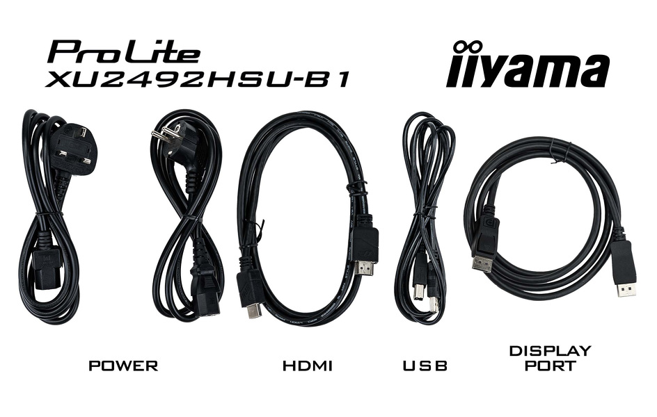 Zdjęcie produktu: iiyama ProLite XU2492HSU-B1 23,8" FHD IPS 60Hz 5ms - z gwarancją iiyama 3 lata - zero martwych pikseli 30 dni