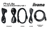 Miniatura zdjęcia: iiyama ProLite XU2492HSU-B1 23,8" FHD IPS 60Hz 5ms - z gwarancją iiyama 3 lata - zero martwych pikseli 30 dni
