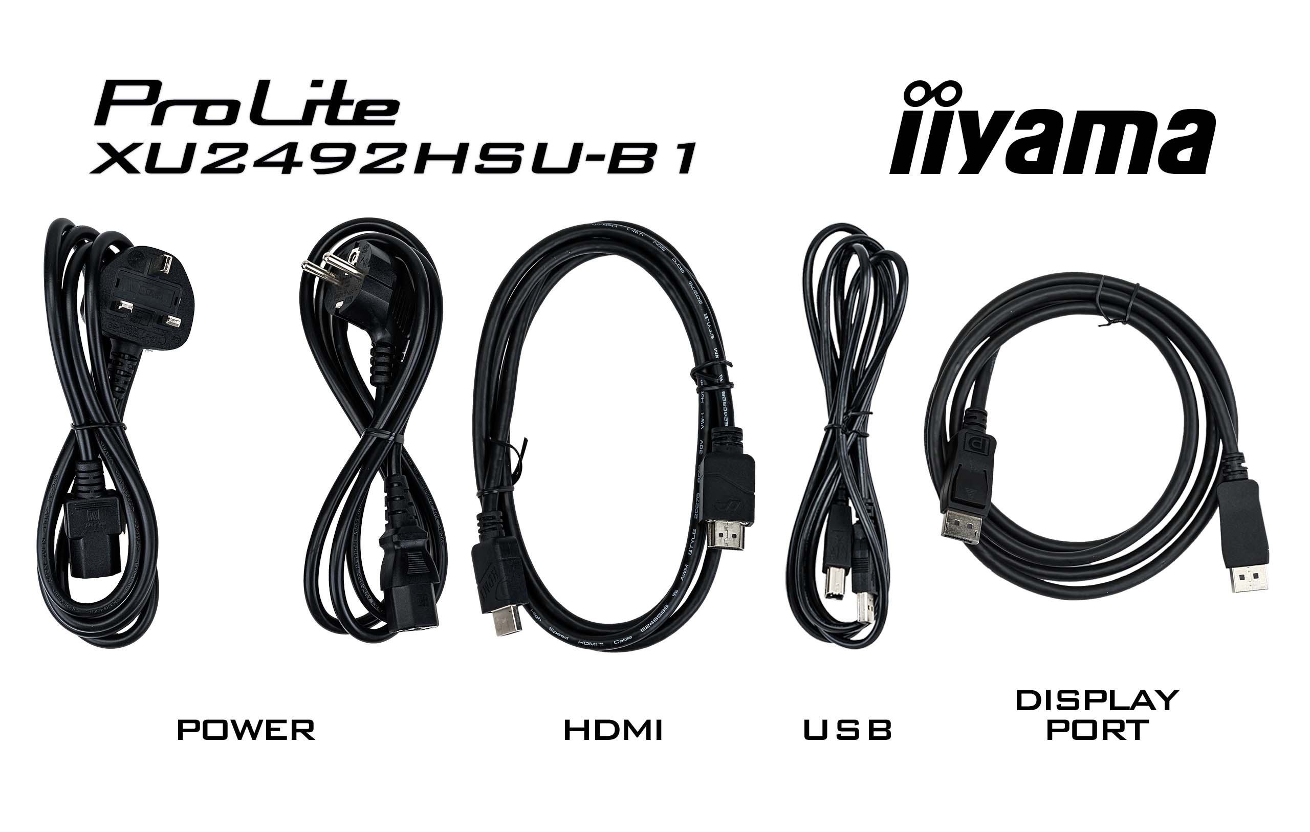 iiyama ProLite XU2492HSU-B1 23,8" FHD IPS 60Hz 5ms - z gwarancją iiyama 3 lata - zero martwych pikseli 30 dni