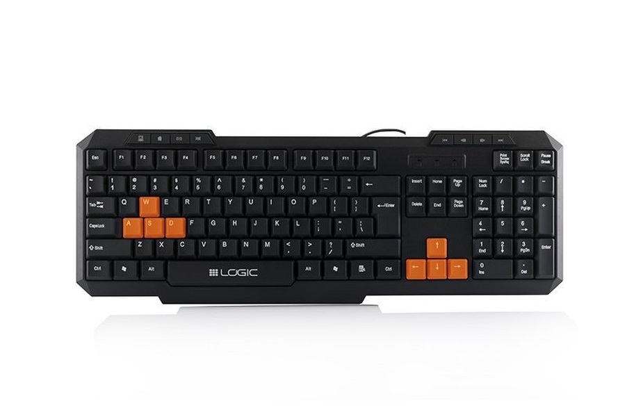 Zdjęcie produktu: Klawiatura LOGIC przewodowa gamingowa K-LC-LK21-100