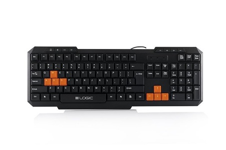 Miniatura produktu: Klawiatura LOGIC przewodowa gamingowa K-LC-LK21-100