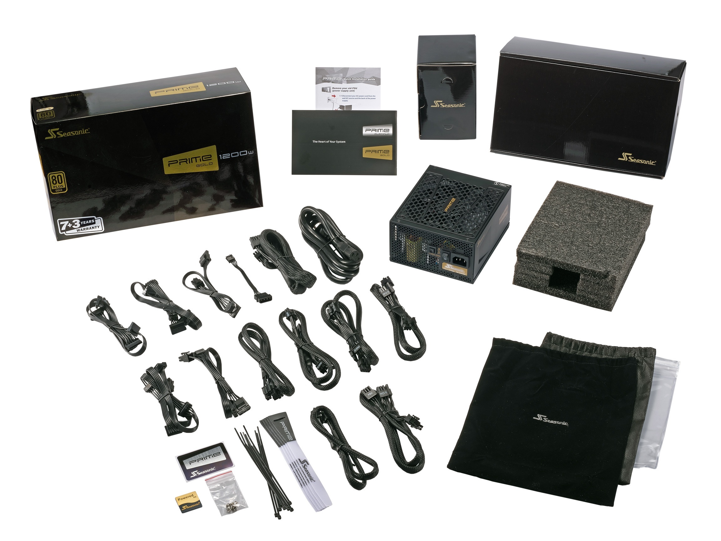 Zasilacz Seasonic PRIME Gold 1200W (SSR-1200GD) 80Plus Gold