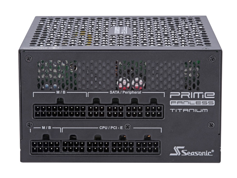 Zdjęcie produktu: Pasywny zasilacz Seasonic PRIME Titanium 600W Fanless (SSR-600TL) 80Plus Titanium