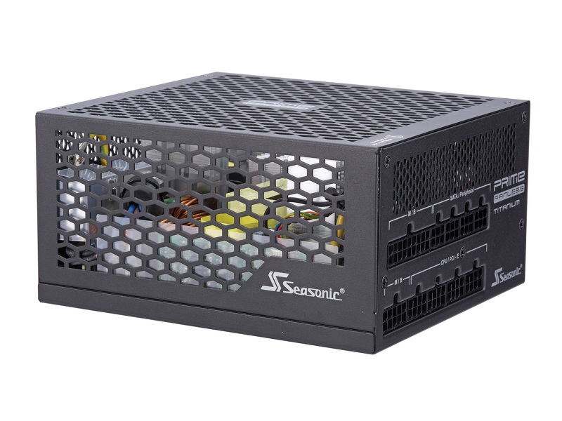 Zdjęcie produktu: Pasywny zasilacz Seasonic PRIME Titanium 600W Fanless (SSR-600TL) 80Plus Titanium