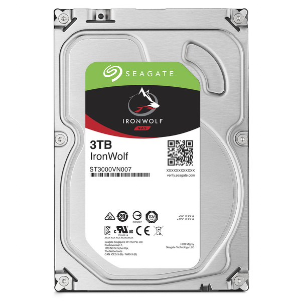 Zdjęcie produktu: Dysk Seagate IronWolf ST3000VN007 3TB sATA III 5900RPM 64MB Zdjęcie produktu: Dysk Seagate IronWolf ST3000VN007 3TB sATA III 5900RPM 64MB