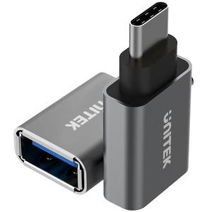 Miniatura produktu: Adapter OTG USB TYP-C do USB-A 3.1 (F) Unitek  ALU (Y-A025CGY)