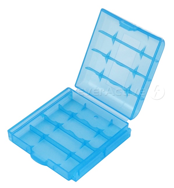 Zdjęcie produktu: Uniwersalny pojemnik na akumulatorki R6/AA R03/AAA niebieski Zdjęcie produktu: Uniwersalny pojemnik na akumulatorki R6/AA R03/AAA niebieski