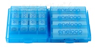 Miniatura zdjęcia: Uniwersalny pojemnik na akumulatorki R6/AA R03/AAA niebieski Miniatura zdjęcia: Uniwersalny pojemnik na akumulatorki R6/AA R03/AAA niebieski
