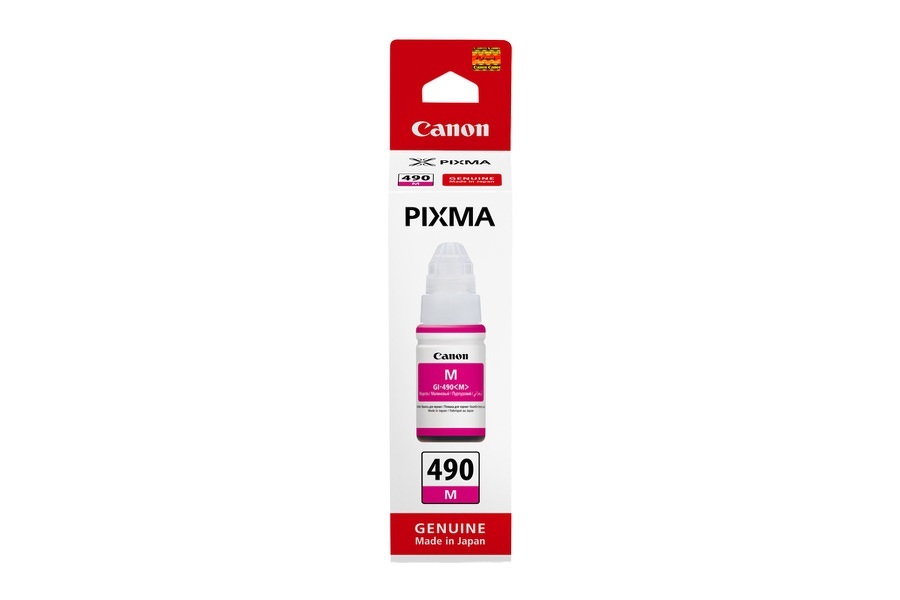 Zdjęcie produktu: Butelka z tuszem Canon GI-490M Magenta 0665C001