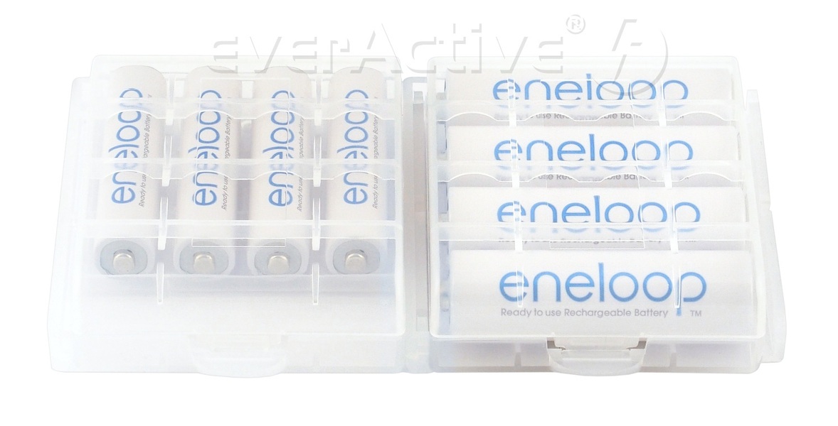 Zdjęcie produktu: Uniwersalny pojemnik na akumulatorki R6/AA R03/AAA biały