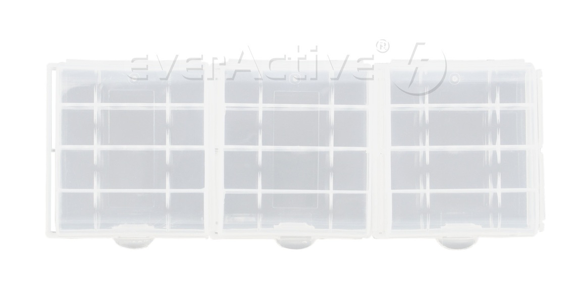 Zdjęcie produktu: Uniwersalny pojemnik na akumulatorki R6/AA R03/AAA biały