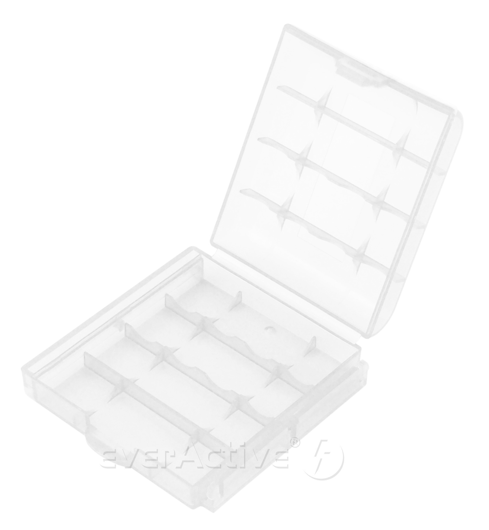 Uniwersalny pojemnik na akumulatorki R6/AA R03/AAA biały