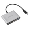 Silverstone EP06C (SST-EP06C) Adapter USB 3.1 Type-C do USB Type-A , Type-C x 1 (port ładowania) oraz złącze VGA