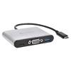 Miniatura zdjęcia: Silverstone EP06C (SST-EP06C) Adapter USB 3.1 Type-C do USB Type-A , Type-C x 1 (port ładowania) oraz złącze VGA