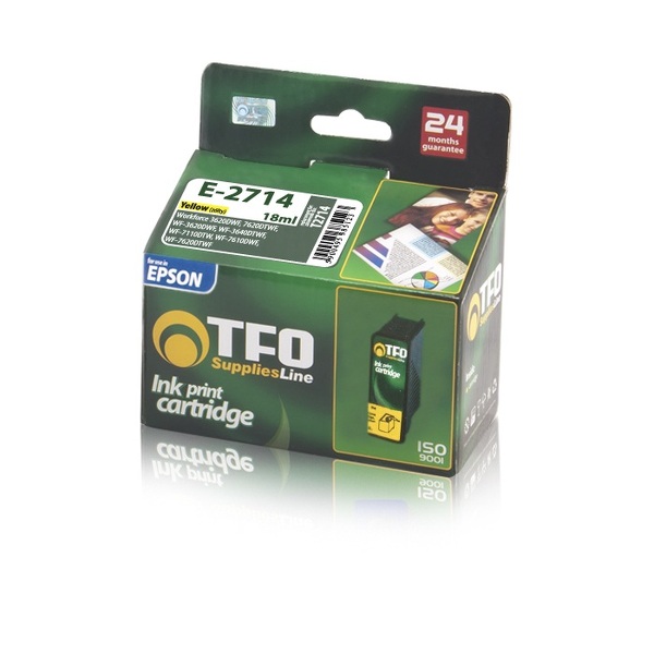 Zdjęcie produktu: Tusz TFO E-2714 Epson T2714 (T2714) Yellow 18ml