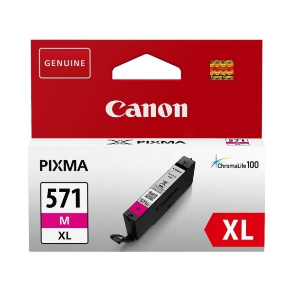 Tusz Canon 571XL CLI-571M XL Magenta 0333C001 Tusz Canon 571XL CLI-571M XL Magenta 0333C001