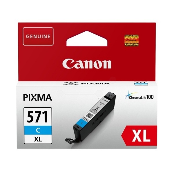 Tusz Canon 571XL CLI-571C XL Cyan 0332C001 Tusz Canon 571XL CLI-571C XL Cyan 0332C001