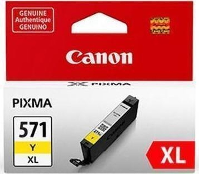 Zdjęcie produktu: Tusz Canon 571XL CLI-571Y XL Yellow 0334C001 Zdjęcie produktu: Tusz Canon 571XL CLI-571Y XL Yellow 0334C001