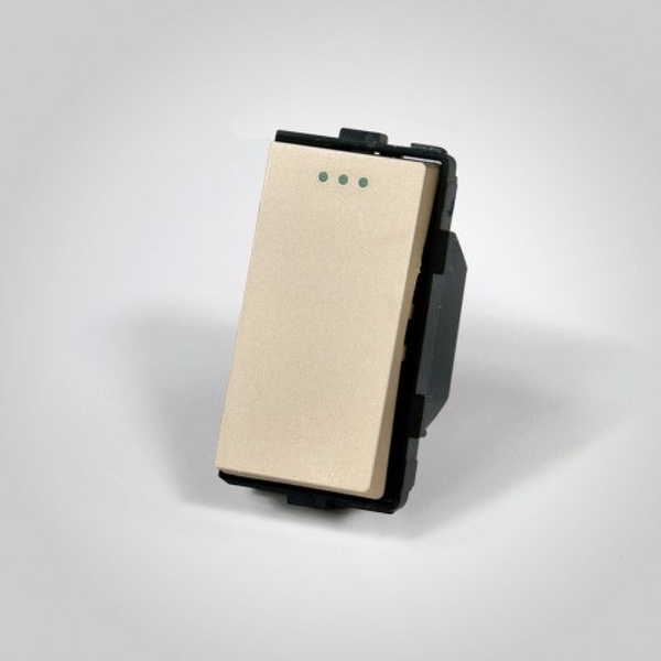 Zdjęcie produktu: Touchme ME614G 1/2 modułu - mechanizm pojedynczy, złoty