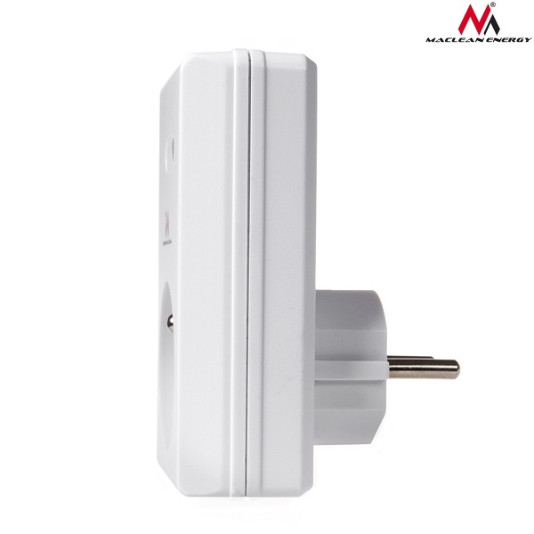 Zdjęcie produktu: Gniazdko sterowane pilotem Maclean, wewnętrzne, programowalne, bateria do pilota, MCE151 Zdjęcie produktu: Gniazdko sterowane pilotem Maclean, wewnętrzne, programowalne, bateria do pilota, MCE151