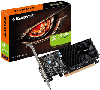 Miniatura produktu: Gigabyte GeForce GT 1030 2048MB 64Bit DDR5 Miniatura produktu: Gigabyte GeForce GT 1030 2048MB 64Bit DDR5