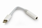 Miniatura zdjęcia: Gembird Adapter Mini Jack Stereo 3.5" (F) do Lightning (M) Miniatura zdjęcia: Gembird Adapter Mini Jack Stereo 3.5" (F) do Lightning (M)