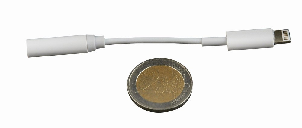 Gembird Adapter Mini Jack Stereo 3.5" (F) do Lightning (M) Gembird Adapter Mini Jack Stereo 3.5" (F) do Lightning (M)