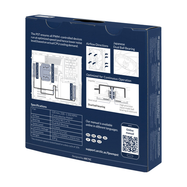Zdjęcie produktu: Arctic F12 PWM PST CO (AFACO-120PC-GBA01)