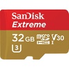 Miniatura zdjęcia: Karta SanDisk Extreme microSDHC 32GB 100/60 MB/s A1 C10 V30 UHS-I U3 Mobile (SDSQXAF-032G-GN6MA)