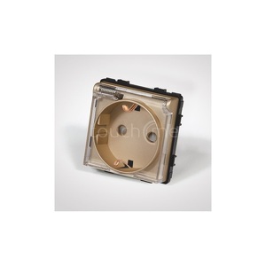 Miniatura produktu: Touchme TM6242G Gniazdo schuko z klapką, modułowe złote Miniatura produktu: Touchme TM6242G Gniazdo schuko z klapką, modułowe złote