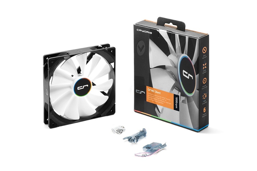 Zdjęcie produktu: Wentylator Cryorig QF140 Silent PWM 140mm 200~1000rpm (CR-Q4B)