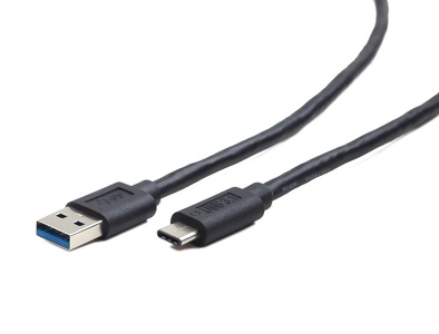 Miniatura produktu: Gembird 83603 kabel USB Type-C (M)-AM 3.0 1m Czarny