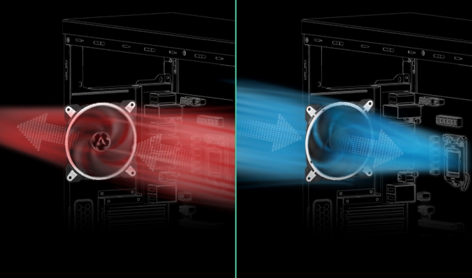 Arctic Bionix F140 Pwm Pst Czarno Bialy Wentylacja