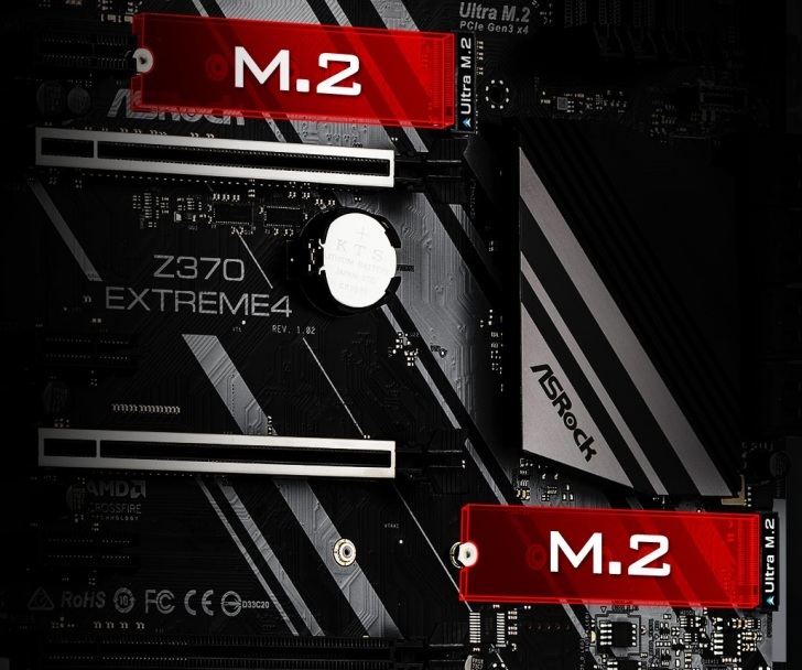 Dualm2 Ssd Z370 Extreme4